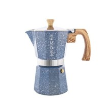 Cafetière espresso Moka 6 tasses Grosche Milano Indigo blue
