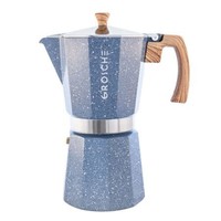 Moka Coffee maker 12 Cup Grosche Milano Indigo blue