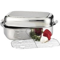 Henlé Pro rectangular stainless steel roaster 36cm