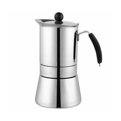 Cuisinox Amore Cuisinox stainless steel 9-cup Moka espresso maker COF-8109 Cuisinox Amore Cuisinox stainless steel 9-cup Moka espresso maker COF-8109
