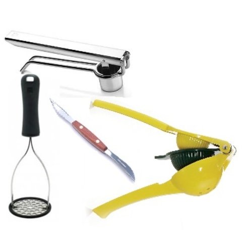 Citrus squeezers and cutters