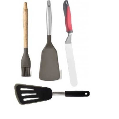Spatulas and brushes