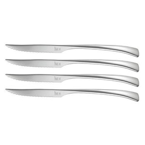 Zwilling / Henckels Set of 4 stainless steel steak knives 22774-300 Zwilling / Henckels Set of 4 stainless steel steak knives 22774-300