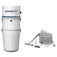 Cyclonik DV1R800 Central Vacuum + Deluxe Accessory Kit with 35ft Hose