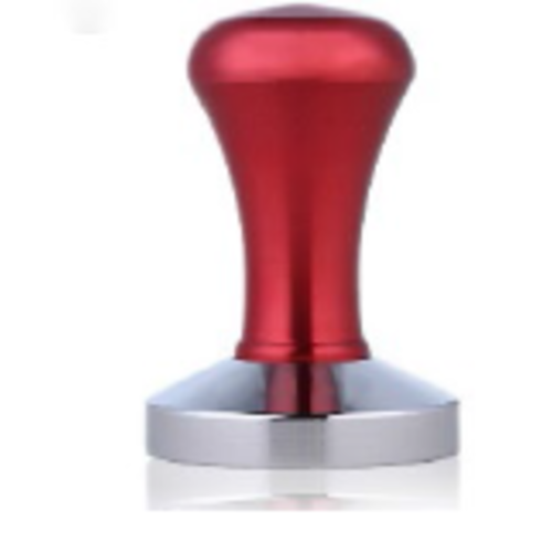 Temper 58 mm Red Stainsless Steel handle