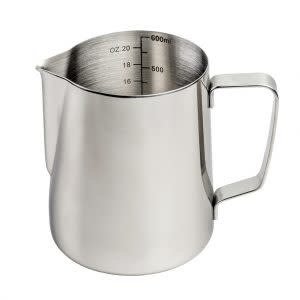 Bellucci Milk Pitcher with spout 600 ml Stainless steel