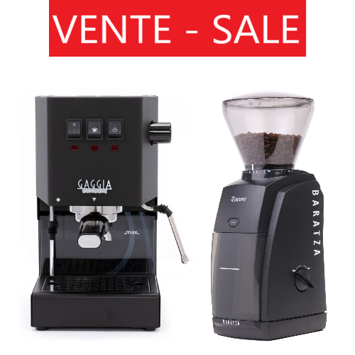 Gaggia Gaggia Classic Pro Black + Baratza Encore Black Bundle Gaggia Gaggia Classic Pro Black + Baratza Encore Black Bundle