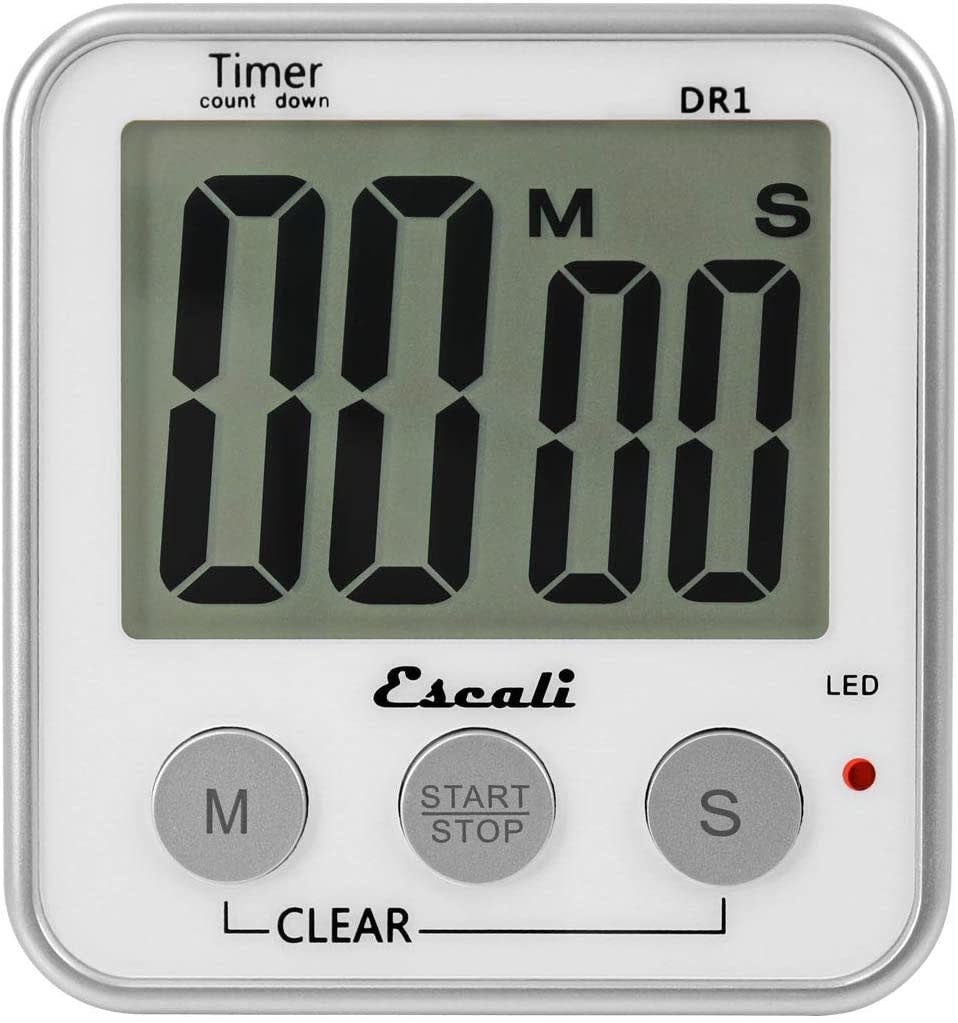 Thermomètre De Cuisson Numérique Escali – Sonde Four, écran Tactile, Minuteur, Alertes Prédéfinies, Bleu - 9
