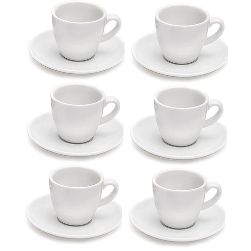 Tasses à espresso 3oz Bianco (ensemble de 6)