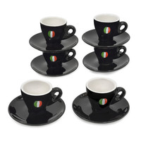 Tasse à espresso 3oz Italian Bean ensemble de 6
