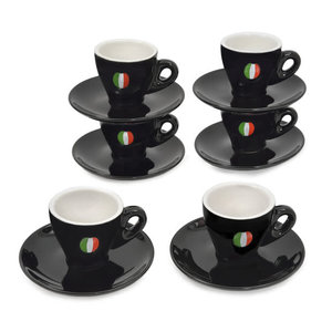 Adamo Tasse à espresso 3oz Italian Bean ensemble de 6