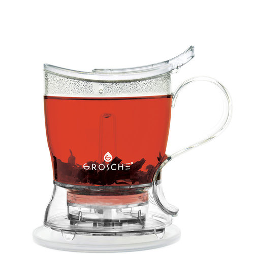 Grosche ABERDEEN Clear Smart Tea Steeper 525mL