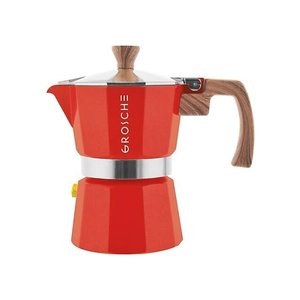 Grosche Cafetière espresso Moka 6 tasses Grosche Milano Rouge