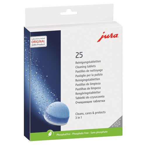 Jura 3-phase-cleaning tablets (25) Jura JU62535