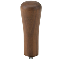 Espresso Coffee Tamper Handle Classic Walnut