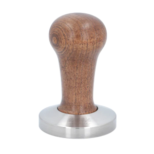 Tamper brown wood 58.4mm