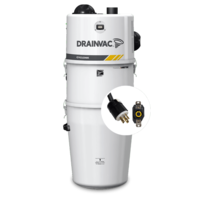 DrainVac Cyclonik Central Vacuum - 2 motors - DV1R19-27CT