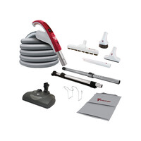 Kit Cyclovac SUPER LUXE avec boyau 30 pieds et balai électrique super luxe Wessel CYEPD30XXP
