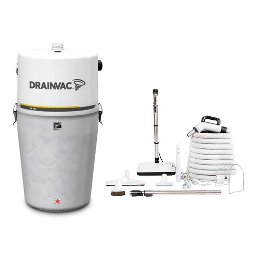 Drainvac DrainVac G2 - 800 air watts + Kit 30 pieds de luxe avec balai électrique