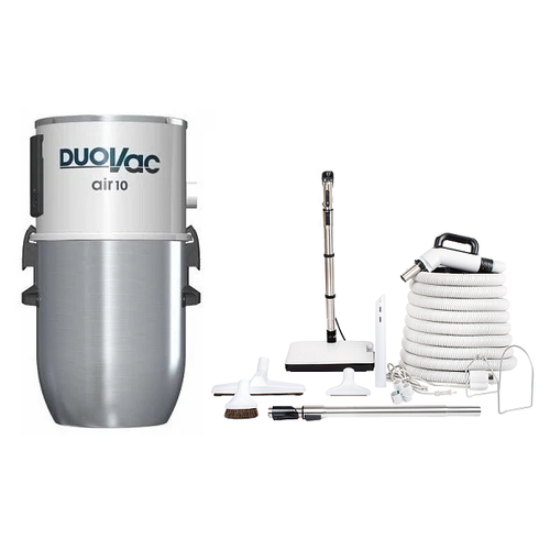 DuoVac DuoVac Air 10 - 651 air watts + 35ft deluxe kit with electric broom PAK-LV72-35-DV