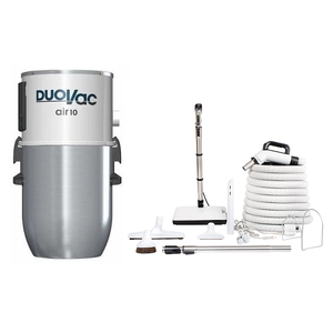 DuoVac DuoVac Air 10 - 651 air watts + Deluxe 30 foot kit with electric broom PAK-LV72-30-DV