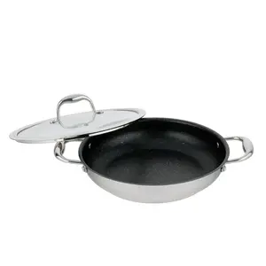 Meyer Sauteuse Meyer Accolade anti-adhésive - 2212-32 CM-00 (avec couvercle) - (3 plis)