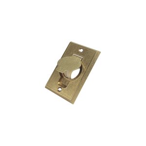 FT40BS Brass Metal Wall Socket