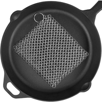 Fox Run 66612 Stainless Steel Cast Iron Cleaner