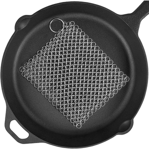 FoxRun Fox Run 66612 Stainless Steel Cast Iron Cleaner