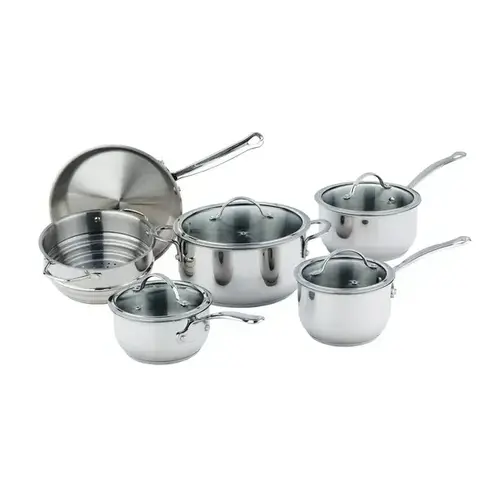 Meyer Batterie de cuisine 10 pièces 3 plis Meyer Nouvelle