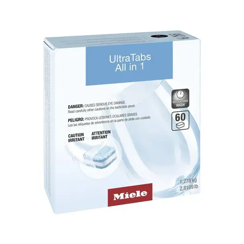 Miele Nettoyants pour lave-vaisselle Miele Ultre Tabs All in 1 (pqt de 60)