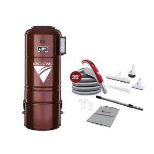 Cyclovac Cyclovac HD925 Hybrid with Super Luxe Accessory Kit and 35-foot Hose