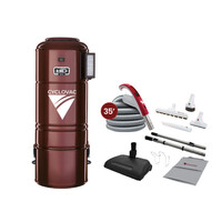 Cyclovac HD925 Hybrid with 110/24V Super Luxe Power Accessory Kit and 35-foot Hose
