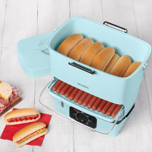 Ricardo Cuiseur vapeur électrique pour hot-dogs Ricardo 063428
