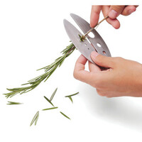 Outil à fines herbes en inox 48787