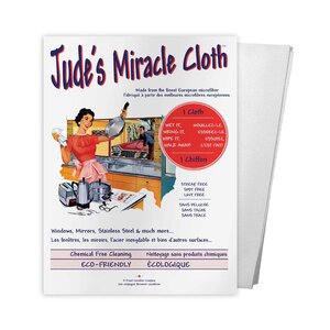 Chiffon microfibres Jude's Miracle Cloth