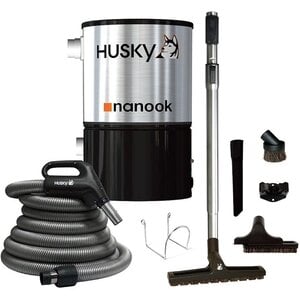 Husky Husky Nanook Central vacuum system with deluxe accessory kit.