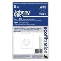Sacs en tissu pour JohnnyVac JV10W et Ghibli AS10, ASL7, AS8