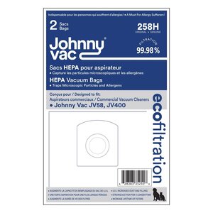 JohnnyVac Fabric bags for JohnnyVac JV58 and JV400