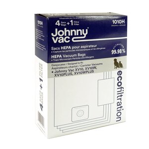 JohnnyVac Sacs en tissu pour JohnnyVac XV10
