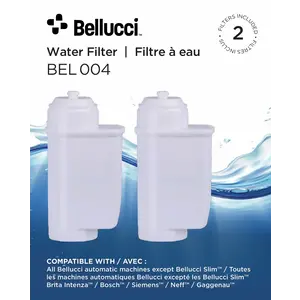 Bellucci Filtre à eau Bellucci (pqt de 2)