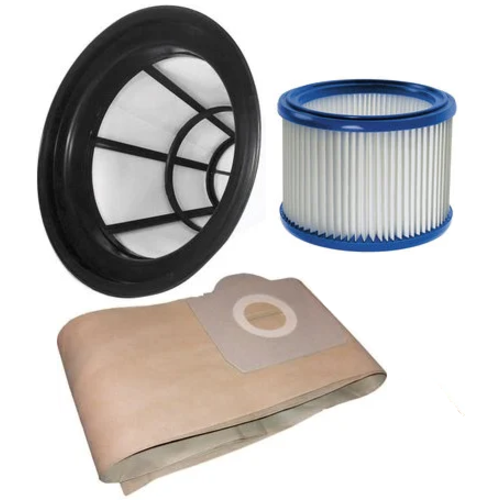 Commercial vacuum bags and filters