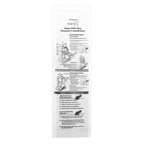 Sacs Oreck commercial XL / U2000R (pqt de 8)