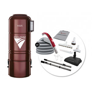 Cyclovac Cyclovac H325 vacuum cleaner with 35' hose and electric accessory set
