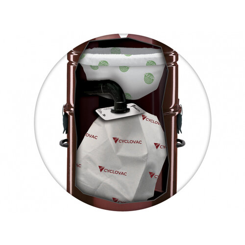 Cyclovac Aspirateur Cyclovac H325 avec boyau 50', ensemble d'accessoires et ensemble d'installation 1 prise Retraflex