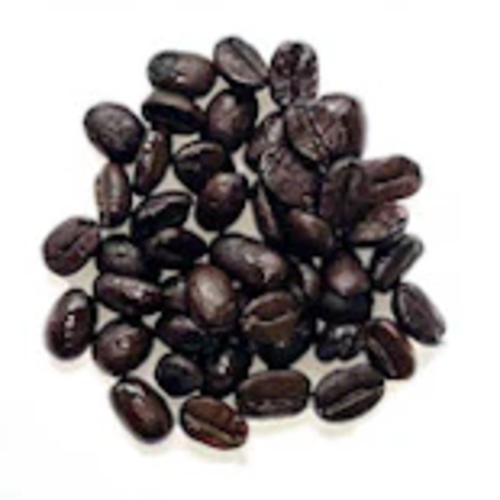 Dark roast coffee beans