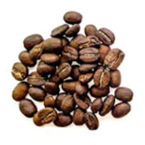 Grains de café légèrement torréfiés