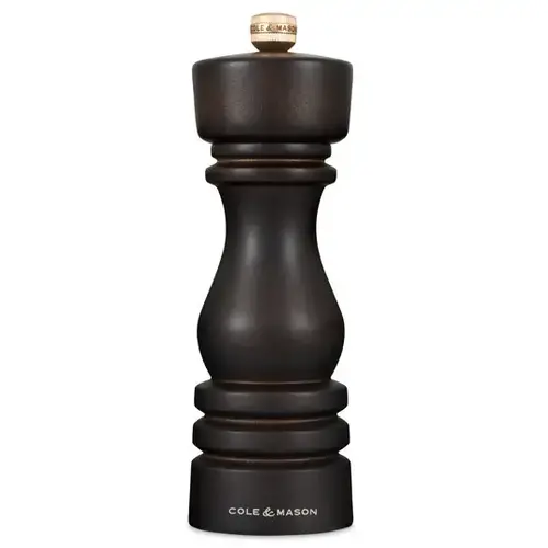 Cole & Mason Moulin à sel London bois chocolat 18 cm / 7'' C&M