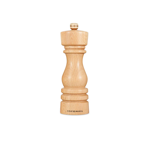 Cole & Mason London pepper mill natural beech wood 18 cm / 7'' C&M
