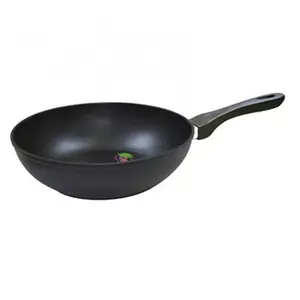Wok 32 cm  Strauss Titanium Green Cuisine